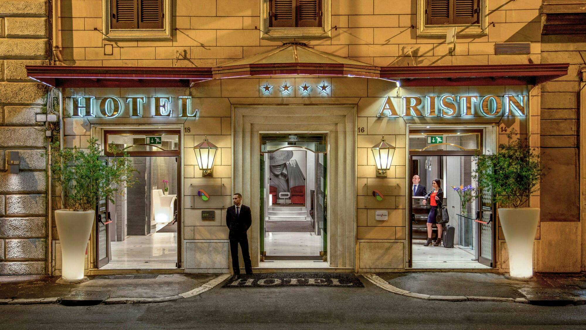 Hotel Ariston Rome Exterior photo